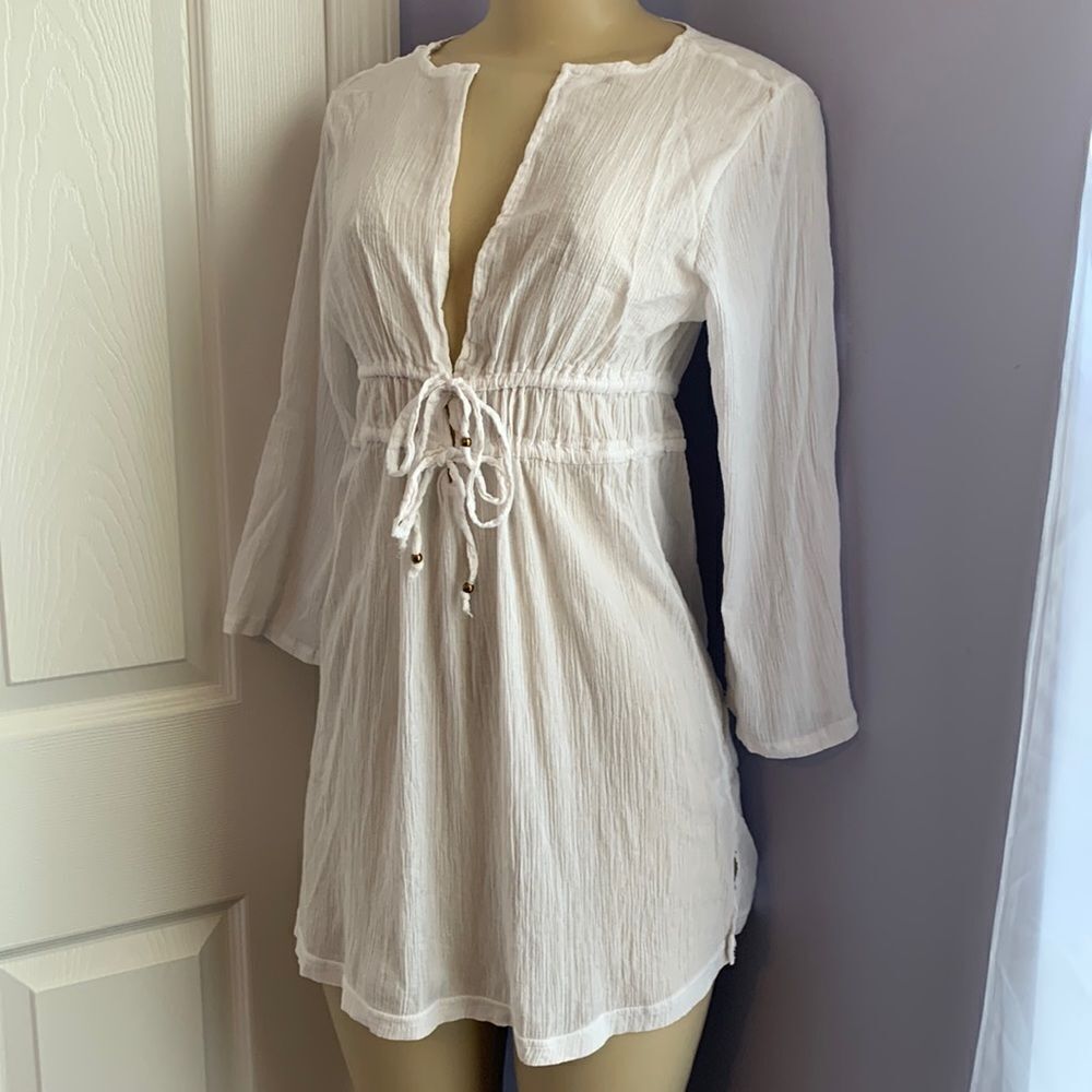 Capelli New York Swimwear Cover-up Dress S White